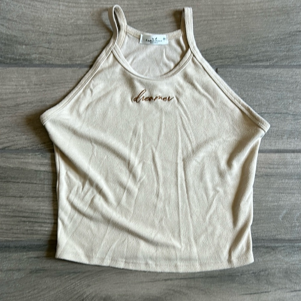 Rebellious dreamer tank top